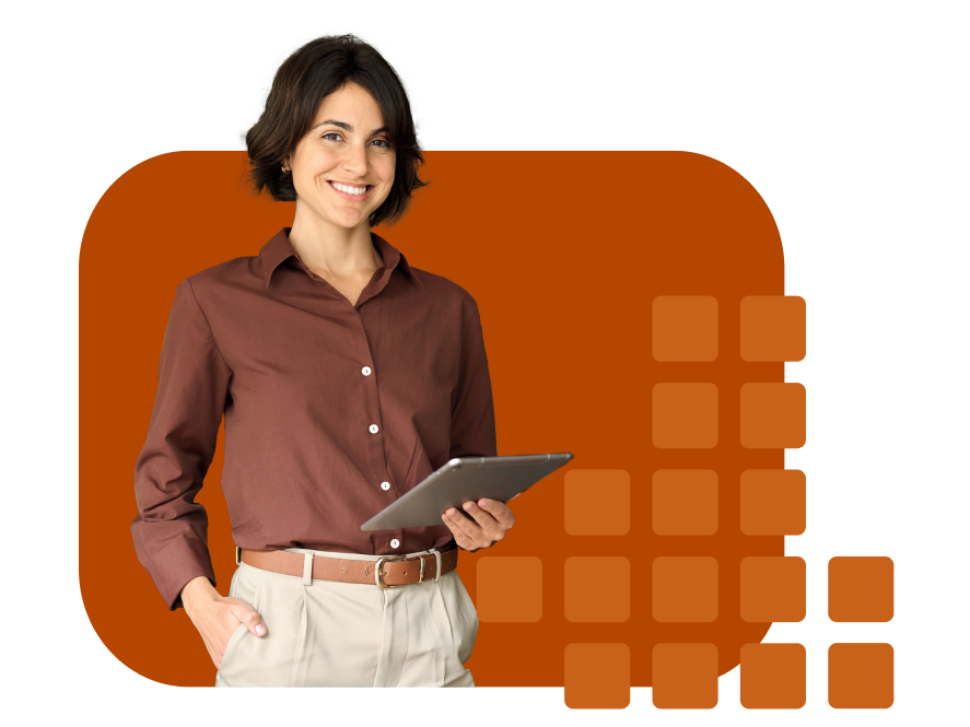 business women with tablet